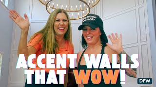 Accent Walls that WOW! (Dallas-Fort Worth Custom Wall Designs)