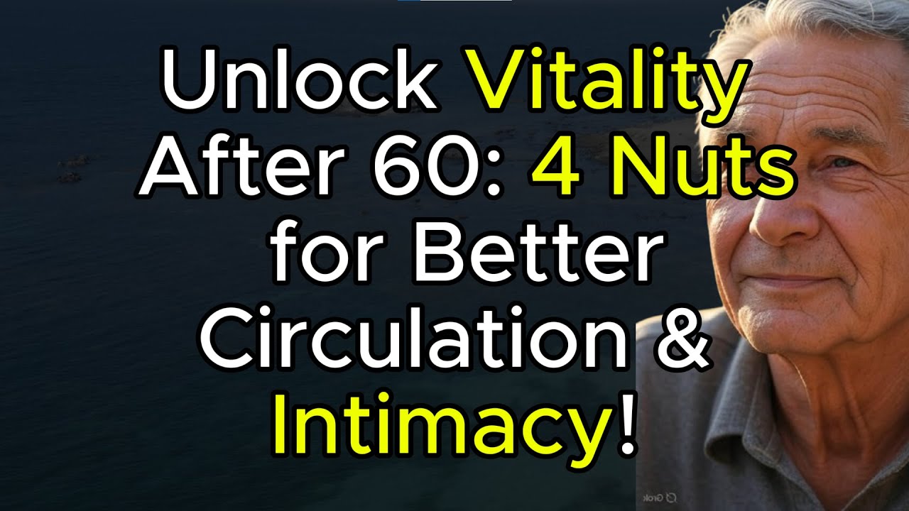 4 Nuts to Boost Circulation & Spice Up Intimacy After 60!