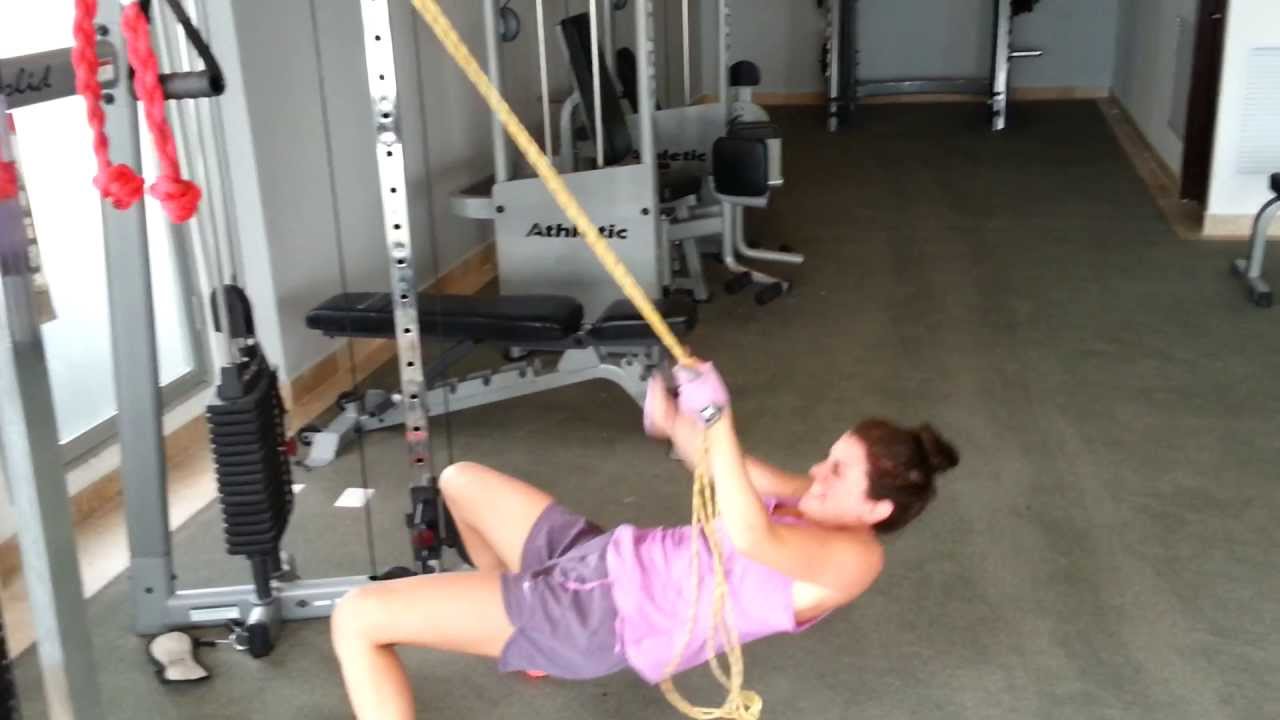 Major fat burn (rope climb) YouTube