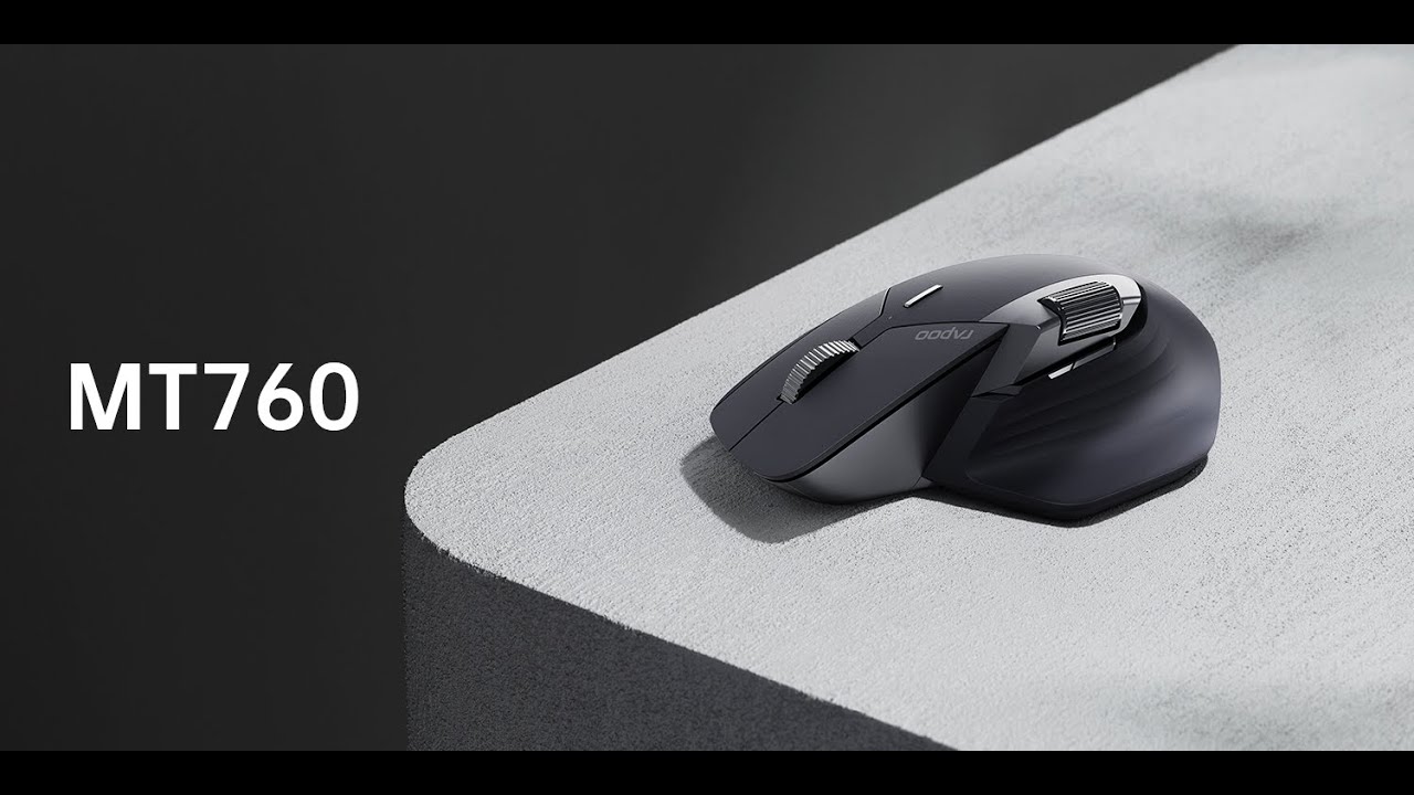 Rapoo MT760 Multi-Device Wireless Mouse, Bluetooth 5.0/3.0 +