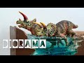 DIY Resin Water River Diorama featuring Safari Ltd.’s Triceratops!