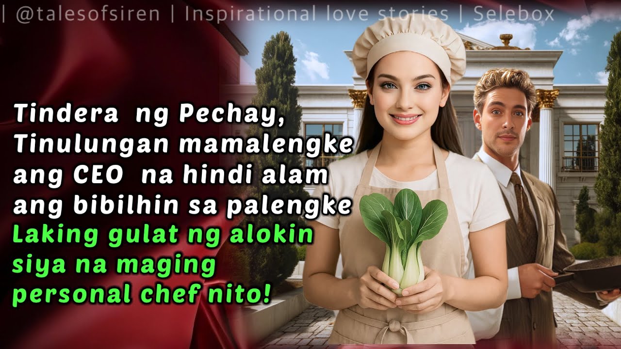 TINDERA NG PECHAY TINULUNGAN MAMALENGKE ANG CEO | TALES OF SIREN