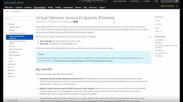 Configuring and reviewing Azure VNet Service Endpoints for Azure Blob Storage