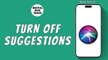 HOW TO TURN OFF SIRI SUGGESTIONS ON IPHONE