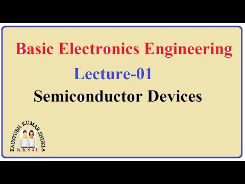 Basic Electronics Engineering-Lecture-01 - YouTube