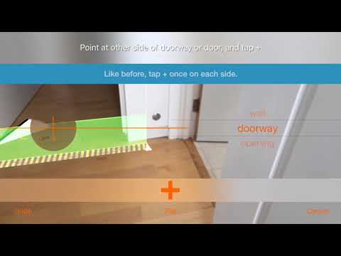 RoomScan AR Tutorial - video from Locometric