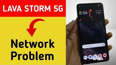 How to fix no network problem, Lava Storm 5G me internet problem solve kaise karen