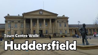 Huddersfield Town Centre Walk【4K】| Let's Walk 2021 screenshot 3