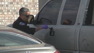 Burglar busts diners' cars in crime spree