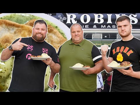 Video thumbnail: Eating Pie & Mash With The Fisher Boys - Robin's Pie & Mash Review / Food Review Club
