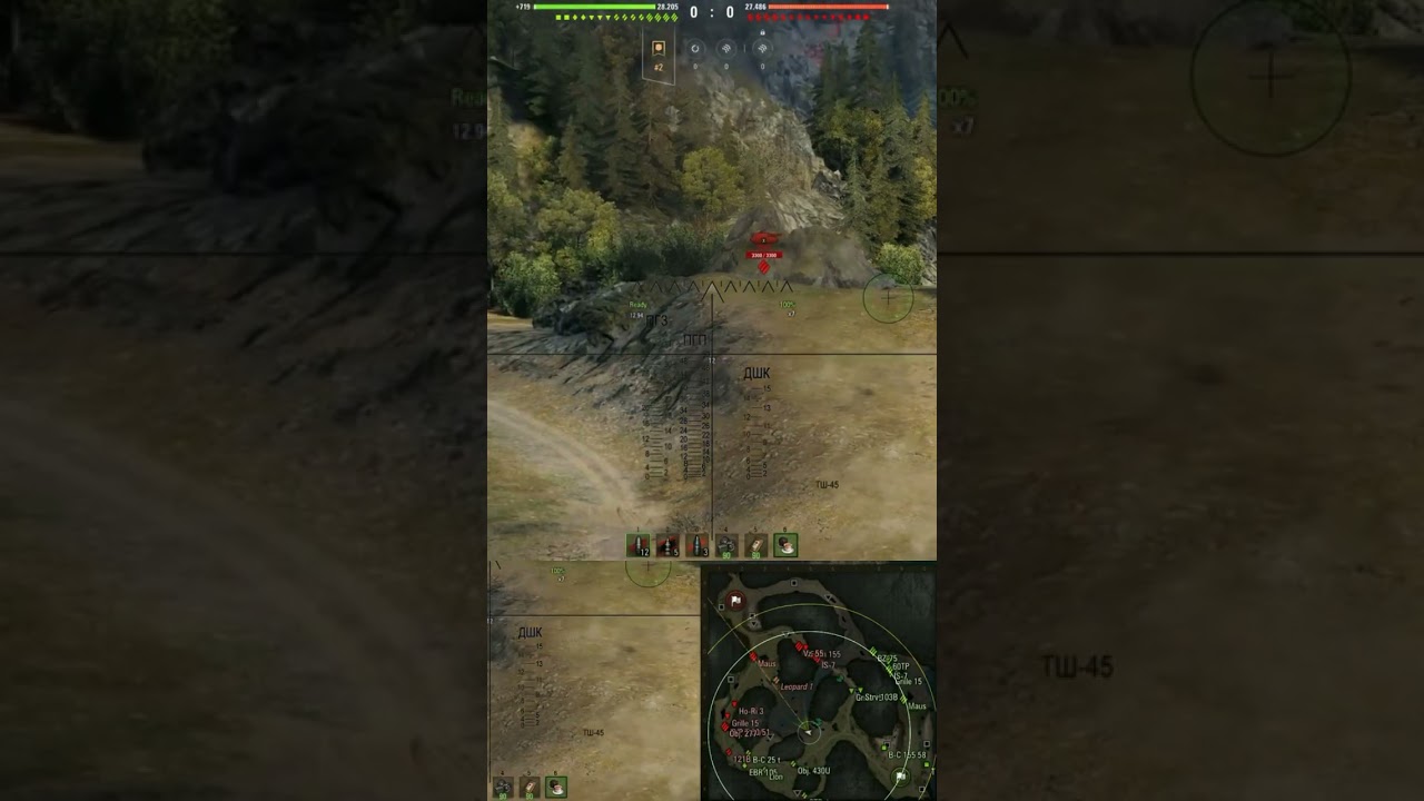 Early game LT position on Mountain pass (South) 