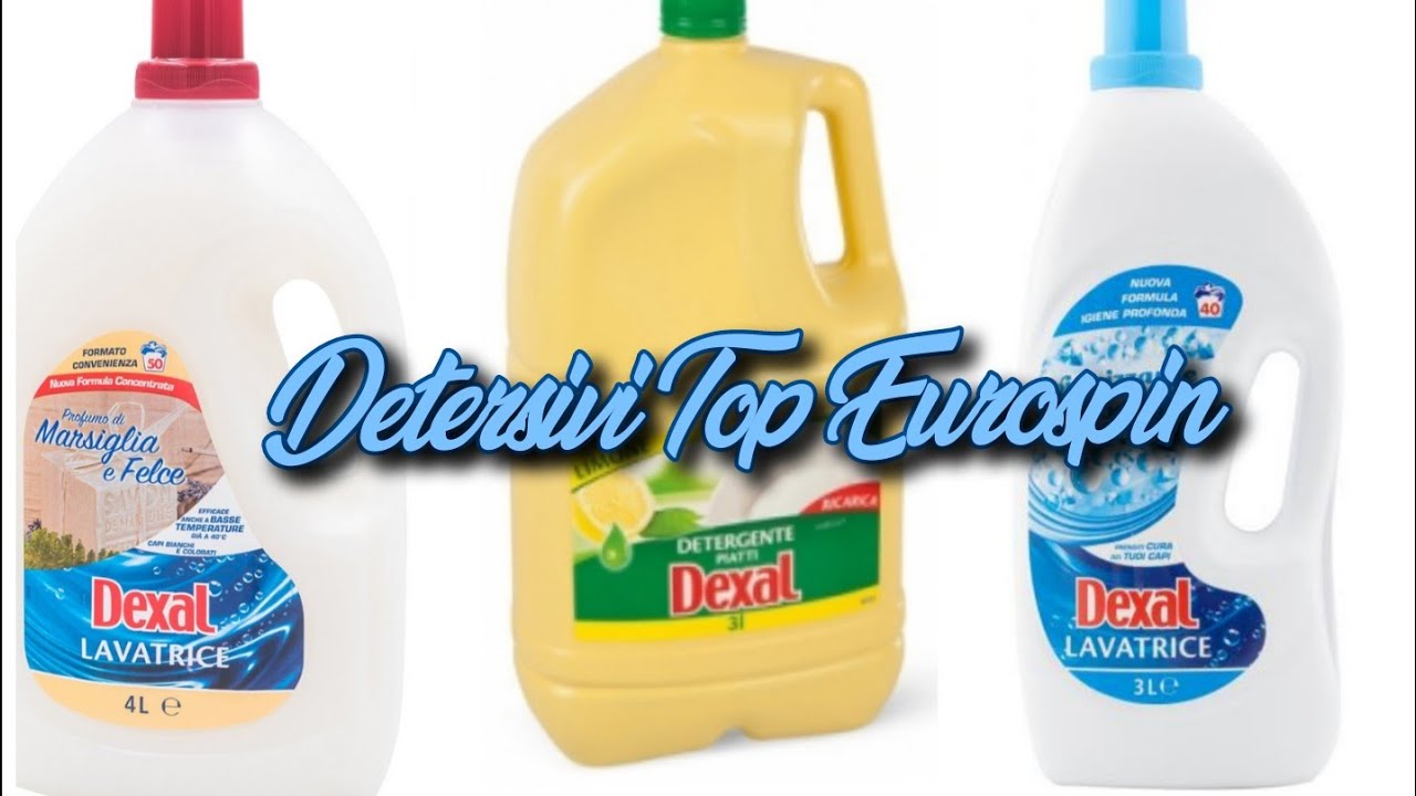 DETERSIVI PERFETTI EUROSPIN || LIFE WITH CARMEN1988