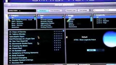 Spectrasonics Omnisphere New Content NAMM 2010