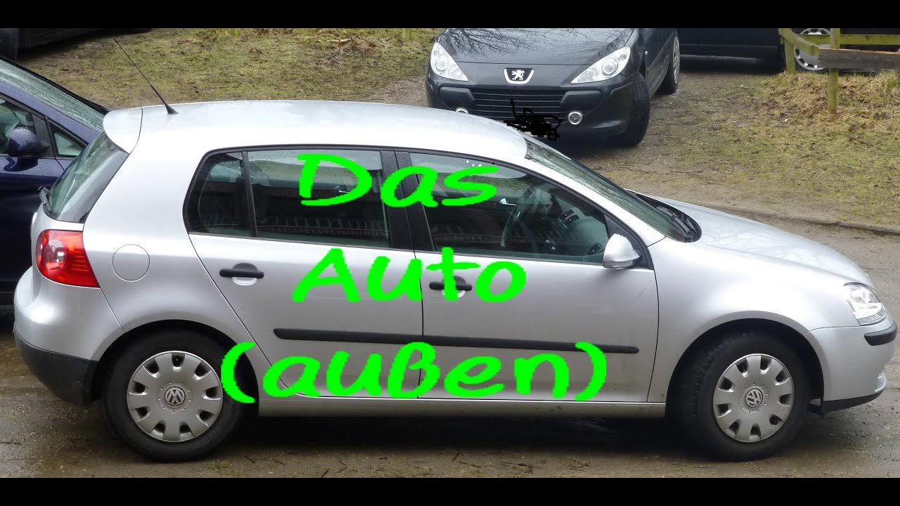 Learn German: Das Auto (außen) 