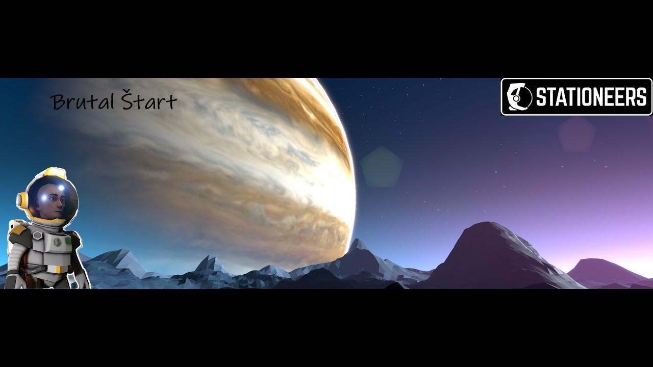 Stationeers (Europa Brutal Štart) #03 SK/CZ Voda a Ocel.🫗🪨