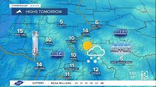 Frigid temperatures, dangerous wind chills, and some scattered snow this weekend