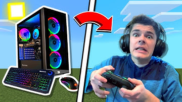 Minecraft PvP: Controller vs Keyboard
