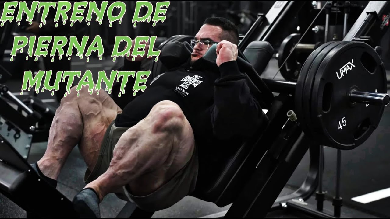NICK WALKER ENTRENO DE PIERNA A 9 SEMANAS DEL ARNOLD CLASSIC