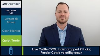 Livestock Futures Markets Closed Mixed As Volatility Fell. 21326