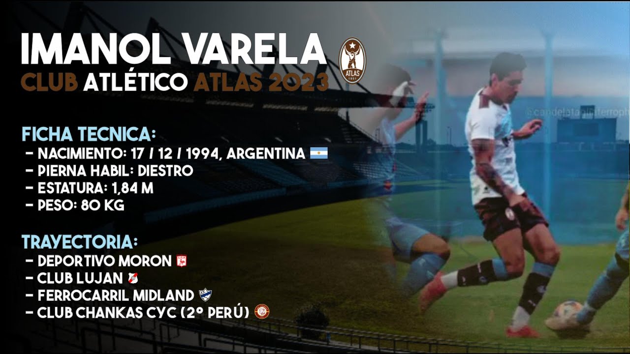 Imanol Varela - Club Atletico Atlas 2023 