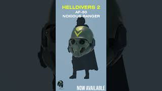 Helldivers 2 AF 50 Noxious Ranger Helmet 3D STL #helldivers2 #cosplay #3dprinting