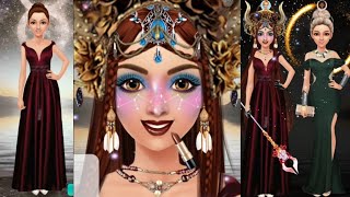 dark angel dress up 🥰😍#fashionshow #gameplay #makeuptips screenshot 5
