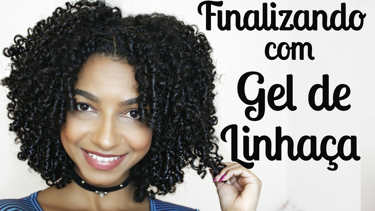 FINALIZAÇÃO COM GEL DE LINHAÇA | Por Andreza Dias