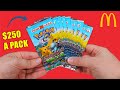 Opening 10 Pokemon McDonald's Booster Packs ($250 a Pack)