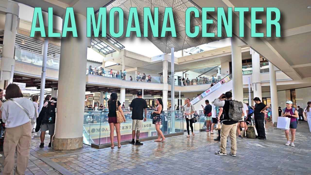 Discover the Ala Moana Center in Honolulu