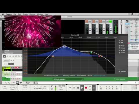 Layering Snare Drum With Fireworks Using Reason 9 Sound Design Sunday 