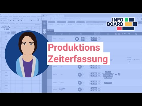 Planning Board - Production Time Tracking with infoBoard (MES) │ infoBoard (Reupload)