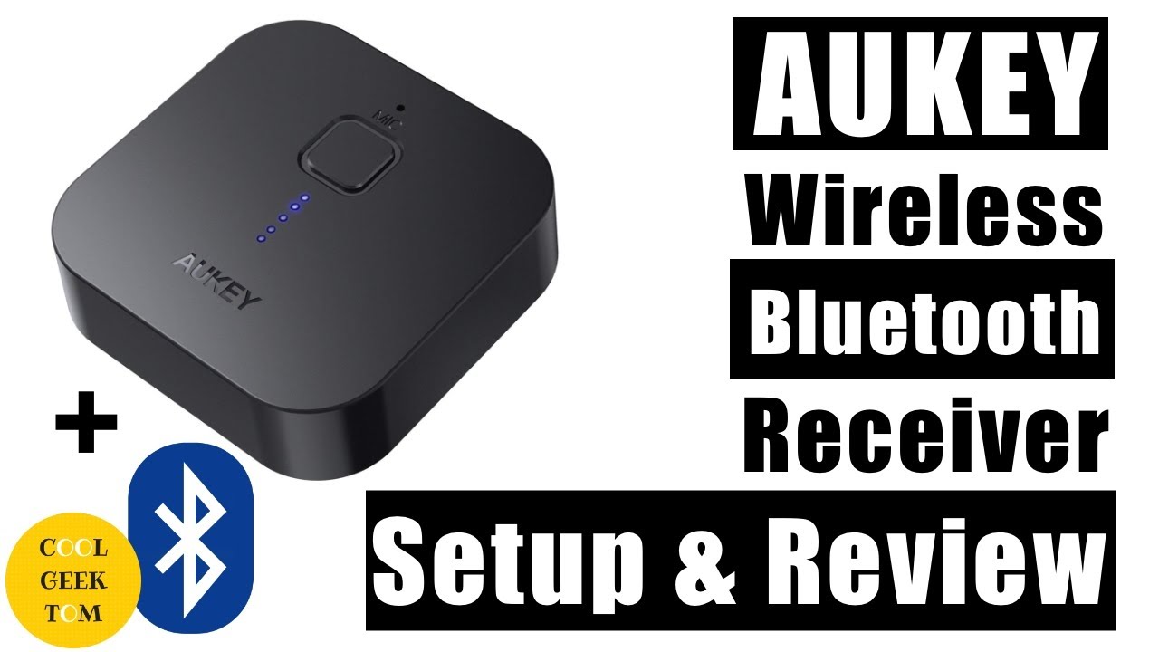 AUKEY Wireless Bluetooth Audio Receiver Setup and Review 2019 - YouTube