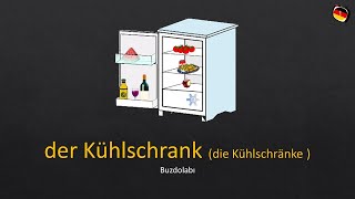 Sıfırdan Almanca A1 Kelime Ev Aletleri Das Haushaltsgerät