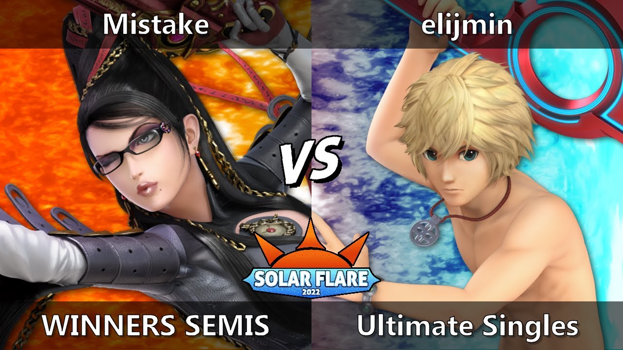 Solar Flare 2022 Elijmin Shulk Vs Mistake Bayonetta Winners Semis Ultimate Singles YouTube