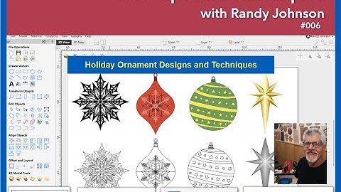 006 CNC Tips and Techniques - Designing Holiday Ornaments
