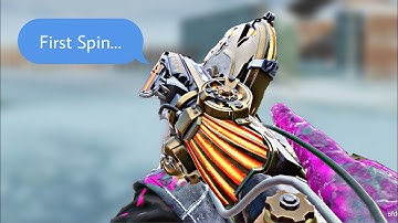 Got legendary D13 Sector - Steam Shredder in first spin thanks COD GODS…