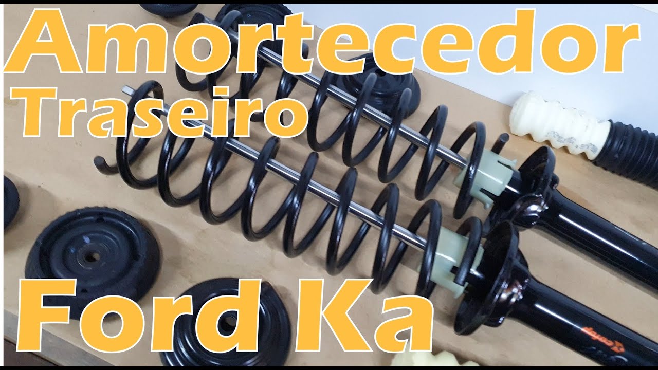 Faça em Casa! - Troca Amortecedor Traseiro Ford Ka - [4K]