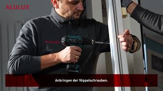 Alulux Enext 4.0 Raffstore Montage Stehende Montage Schritt Für Schritt Erklärt