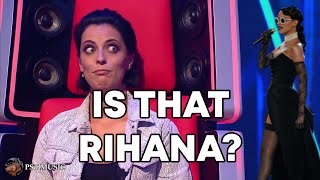 RIHANA MOST SPECTACULAR AUDITIONS  | AMAZING | MEMORABLE | The Voice , Got Talent, X Factor