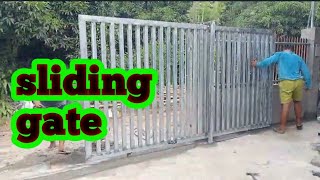 paano gumawa ng sliding gate