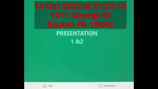 Presentation 01 \& 02 