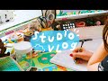 you cannot pour from an empty cup ☁ studio vlog