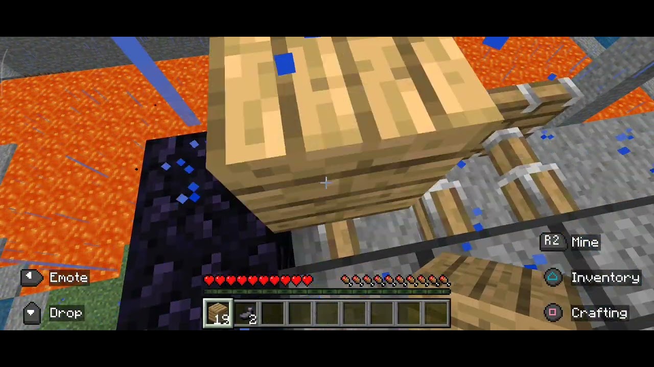 Playing Minecraft tutorial on bedrock edition-lets play !! 