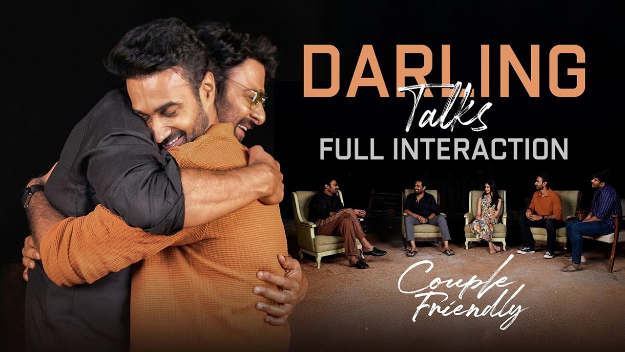 Prabhas Hilarious Interview With Couple Friendly Movie Team | Santosh Soban | Manasa Varanasi | FL