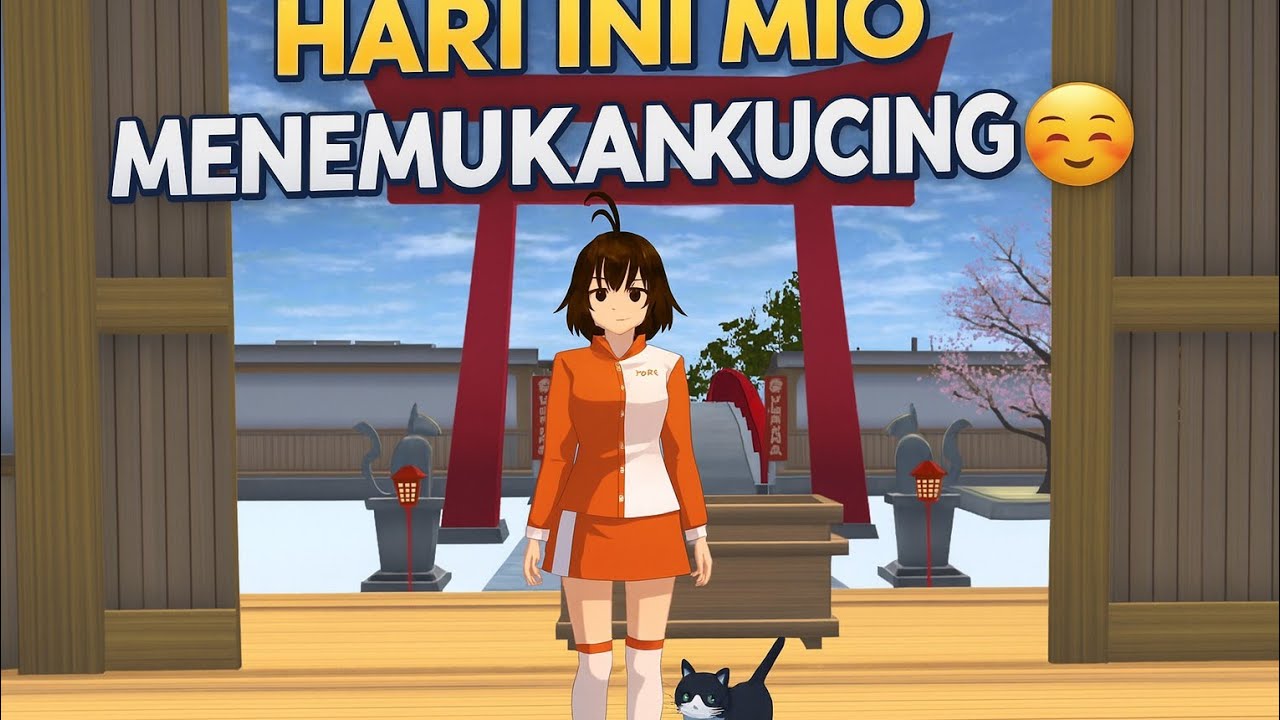 HARI INI MIO MENEMUKAN KUCING 😊