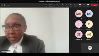 Unopposed  & default judgement motion court