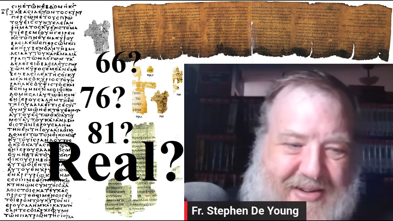 Fr. Stephen De Young on the formation of the Canon of Scripture