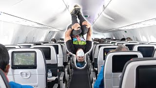 Insane BACKFLIP on Airplane! (Parkour Challenge)