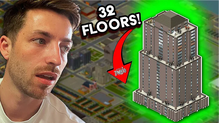 Trapped in a 32-Floor Zombie Infested Skyscraper… Can I Escape? | Project Zomboid Challenge