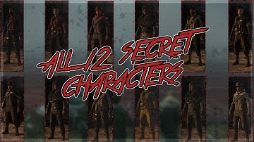 How To Unlock All The New Secret Characters On The Darkest Shore (COD WW2 Zombies)